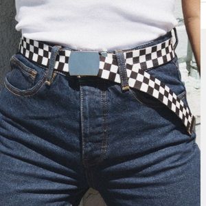 Brandy Melville Checkered Belt